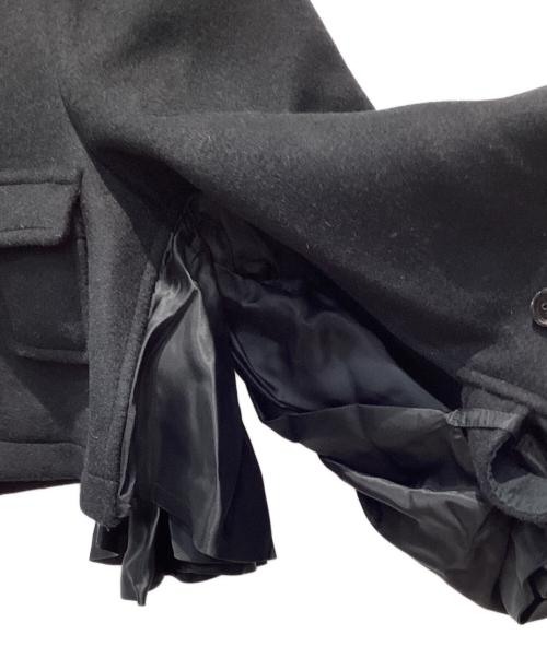 noir kei ninomiya（ノワール ケイ ニノミヤ）noir kei ninomiya (ノワール ケイ ニノミヤ) ショートダッフルジャケット ブラック サイズ:Sの古着・服飾アイテム