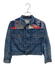 POLO RALPH LAUREN（ポロ・ラルフローレン）の古着「デニムジャケット」｜ネイビー