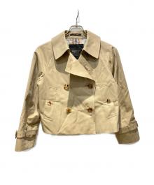 SANYOCOAT（サンヨーコート）の古着「100年コート ショートトレンチモデル」｜ベージュ
