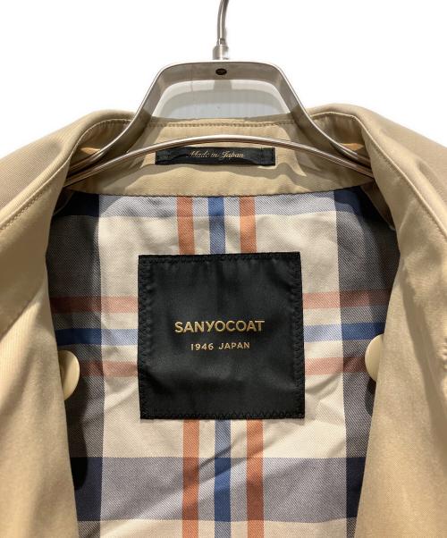 SANYOCOAT（サンヨーコート）SANYOCOAT (サンヨーコート) 100年コート ショートトレンチモデル ベージュ サイズ:Mの古着・服飾アイテム