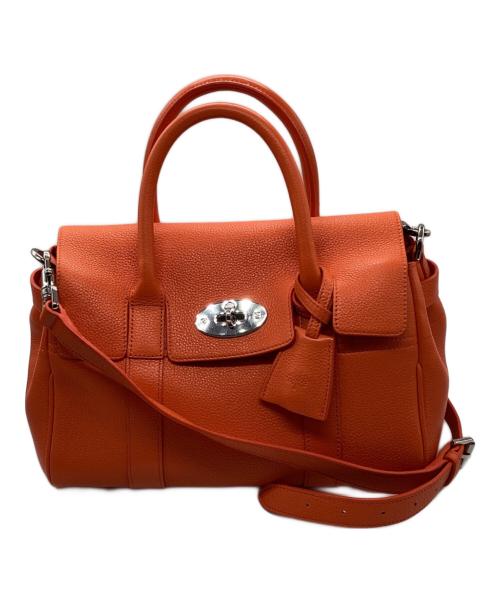 MULBERRY（マルベリー）MULBERRY (マルベリー) 2WAYバッグ オレンジの古着・服飾アイテム
