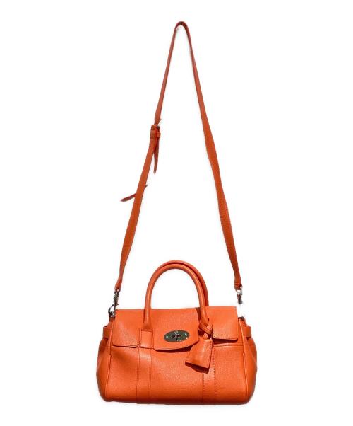 MULBERRY（マルベリー）MULBERRY (マルベリー) 2WAYバッグ オレンジの古着・服飾アイテム