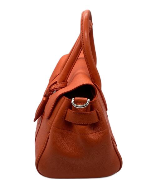 MULBERRY（マルベリー）MULBERRY (マルベリー) 2WAYバッグ オレンジの古着・服飾アイテム