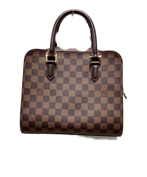LOUIS VUITTON（ルイ ヴィトン）LOUIS VUITTON (ルイ ヴィトン) ダミエ トリアナ ハンドバッグ ブラウンの古着・服飾アイテム