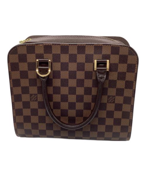 LOUIS VUITTON（ルイ ヴィトン）LOUIS VUITTON (ルイ ヴィトン) ダミエ トリアナ ハンドバッグ ブラウンの古着・服飾アイテム