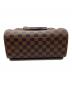 中古・古着 LOUIS VUITTON (ルイ ヴィトン) ダミエ トリアナ ハンドバッグ ブラウン：100000円
