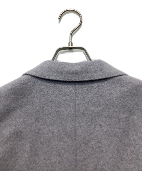 BLACK LABEL CRESTBRIDGE（ブラックレーベル クレストブリッジ）BLACK LABEL CRESTBRIDGE (ブラックレーベル クレストブリッジ) ウールカシミヤコート グレー サイズ:Lの古着・服飾アイテム