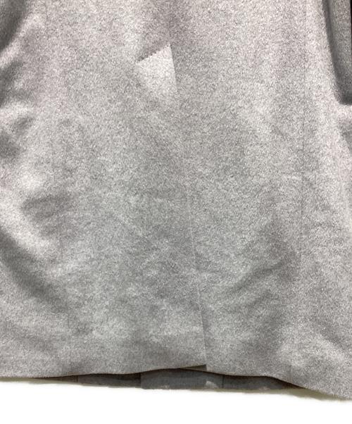 BLACK LABEL CRESTBRIDGE（ブラックレーベル クレストブリッジ）BLACK LABEL CRESTBRIDGE (ブラックレーベル クレストブリッジ) ウールカシミヤコート グレー サイズ:Lの古着・服飾アイテム