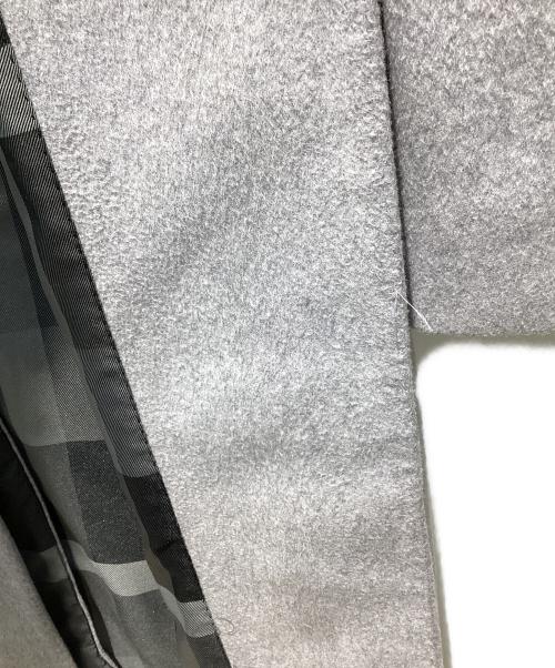 BLACK LABEL CRESTBRIDGE（ブラックレーベル クレストブリッジ）BLACK LABEL CRESTBRIDGE (ブラックレーベル クレストブリッジ) ウールカシミヤコート グレー サイズ:Lの古着・服飾アイテム