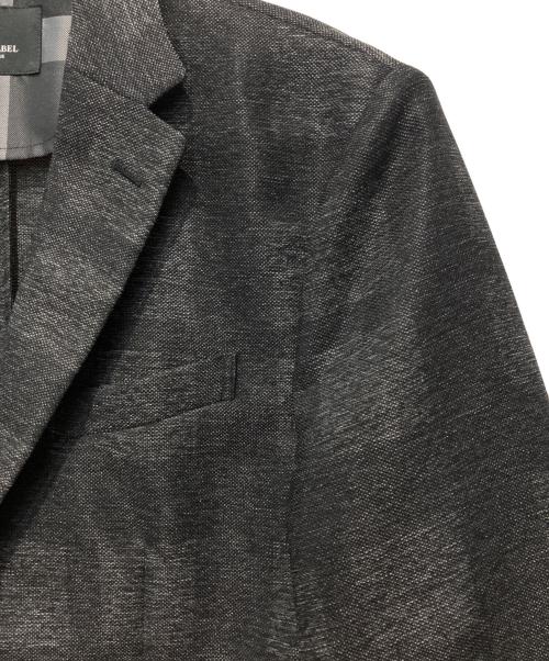 BLACK LABEL CRESTBRIDGE（ブラックレーベル クレストブリッジ）BLACK LABEL CRESTBRIDGE (ブラックレーベル クレストブリッジ) チェック2Bテーラードジャケット グレー サイズ:Lの古着・服飾アイテム