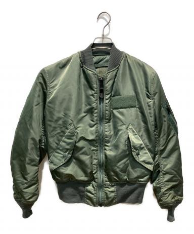 中古・古着通販】ALPHA (アルファ) MA-1 フライトジャケット オリーブ