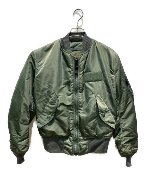 ALPHA（アルファ）ALPHA (アルファ) MA-1 フライトジャケット オリーブ サイズ:XSの古着・服飾アイテム