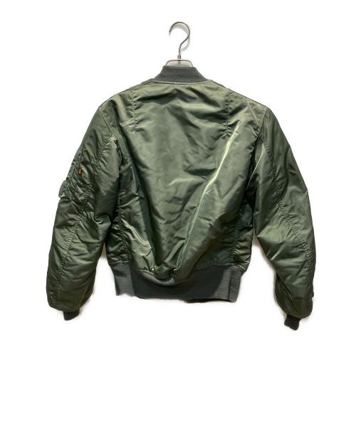 ALPHA（アルファ）ALPHA (アルファ) MA-1 フライトジャケット オリーブ サイズ:XSの古着・服飾アイテム