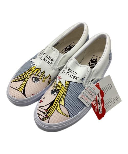 VANS（ヴァンズ）VANS (ヴァンズ) ストップ!!ひばりくん! V98R HIBARIKUN スリッポン ホワイト サイズ:27.5 未使用品の古着・服飾アイテム