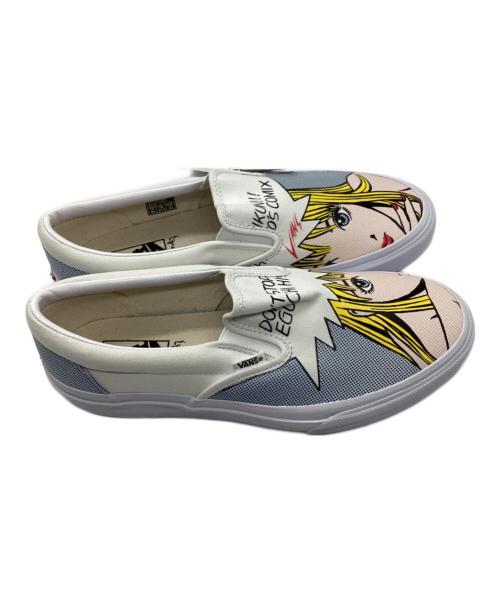 VANS（ヴァンズ）VANS (ヴァンズ) ストップ!!ひばりくん! V98R HIBARIKUN スリッポン ホワイト サイズ:27.5 未使用品の古着・服飾アイテム