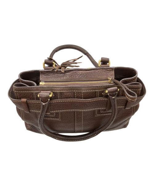 COACH（コーチ）COACH (コーチ) ハンプトンズ ハンドバッグ ブラウンの古着・服飾アイテム