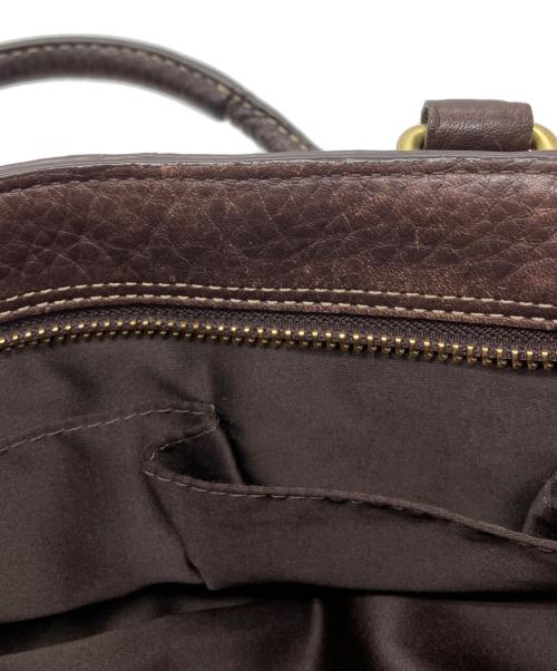COACH（コーチ）COACH (コーチ) ハンプトンズ ハンドバッグ ブラウンの古着・服飾アイテム