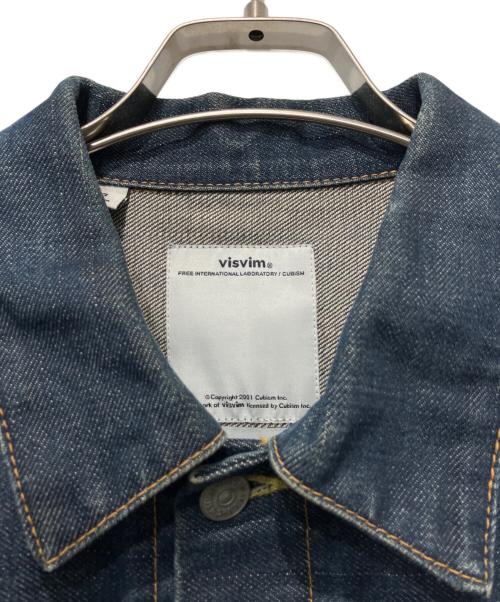 VISVIM（ビズビム）VISVIM (ビズビム) デニムジャケット インディゴ サイズ:３の古着・服飾アイテム
