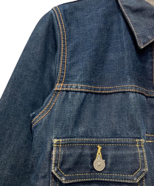 VISVIM（ビズビム）VISVIM (ビズビム) デニムジャケット インディゴ サイズ:３の古着・服飾アイテム