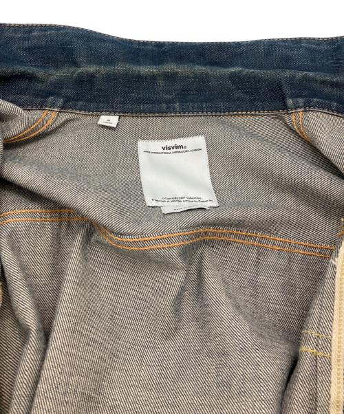 VISVIM（ビズビム）VISVIM (ビズビム) デニムジャケット インディゴ サイズ:３の古着・服飾アイテム