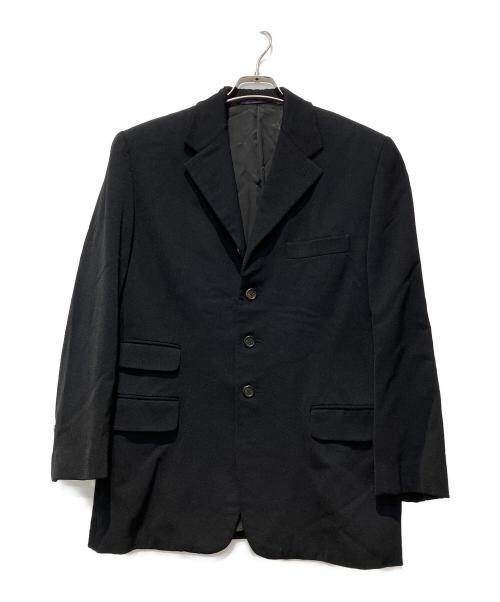 PRADA（プラダ）PRADA (プラダ) 4Bテーラードジャケット ブラック サイズ:５０の古着・服飾アイテム