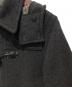 中古・古着 BURBERRY LONDON (バーバリーロンドン) ラムウールダッフルコート グレー サイズ:LL：20000円