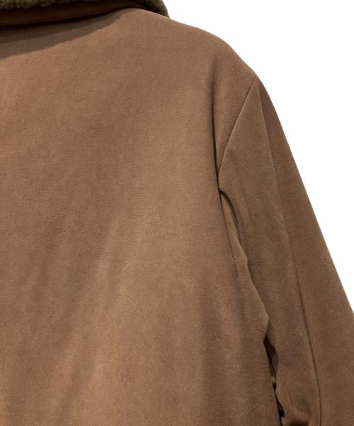 MaxMara（マックスマーラ）MaxMara (マックスマーラ) 中綿ハーフコート ブラウン サイズ:４０の古着・服飾アイテム