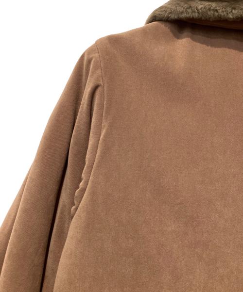 MaxMara（マックスマーラ）MaxMara (マックスマーラ) 中綿ハーフコート ブラウン サイズ:４０の古着・服飾アイテム
