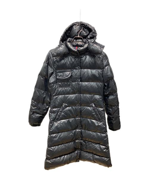 MONCLER（モンクレール）MONCLER (モンクレール) MEINA ロングダウンコート ブラック サイズ:2の古着・服飾アイテム