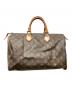 LOUIS VUITTON (ルイ ヴィトン) モノグラム スピーディ35 ハンドバッグ ブラウン：65000円