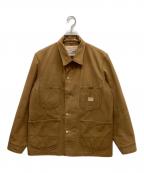 SUGAR CANEシュガーケーン）の古着「13oz. BROWN DUCK WORK COAT」｜ブラウン