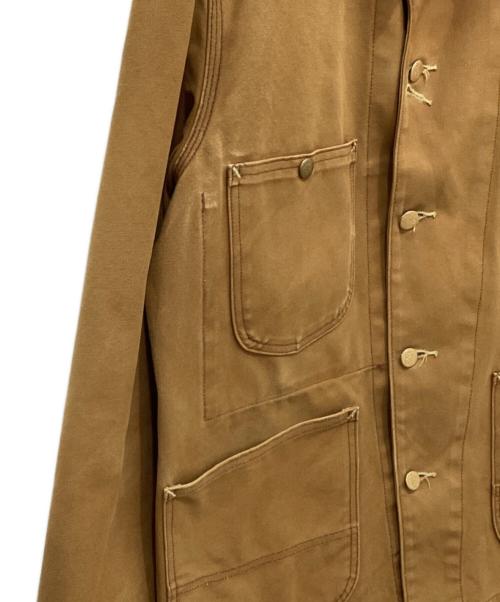 SUGAR CANE（シュガーケーン）SUGAR CANE (シュガーケーン) 13oz. BROWN DUCK WORK COAT ブラウン サイズ:記載なしの古着・服飾アイテム