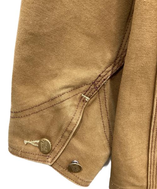 SUGAR CANE（シュガーケーン）SUGAR CANE (シュガーケーン) 13oz. BROWN DUCK WORK COAT ブラウン サイズ:記載なしの古着・服飾アイテム