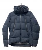 DESCENTE ALLTERRAINデザイント オルテライン）の古着「水沢ダウンジャケット」｜ネイビー