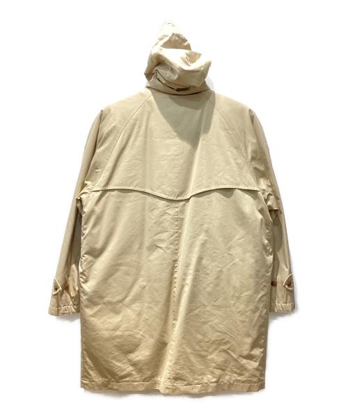BURBERRY LONDON（バーバリーロンドン）BURBERRY LONDON (バーバリーロンドン) 裏ノヴァチェックダウンベストライナー付きフーデッドコート ベージュ サイズ:Mの古着・服飾アイテム