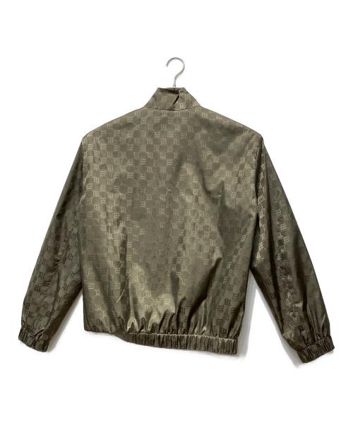 MISBIHV（ミスビヘイブ）MISBIHV (ミスビヘイブ) monogram track jacket オリーブ サイズ:Mの古着・服飾アイテム