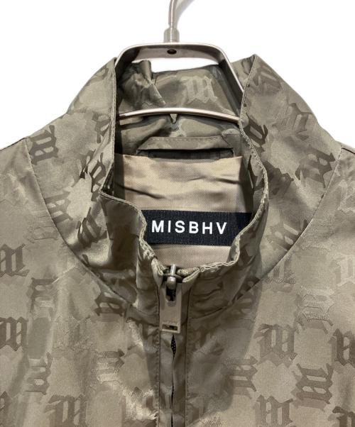 MISBIHV（ミスビヘイブ）MISBIHV (ミスビヘイブ) monogram track jacket オリーブ サイズ:Mの古着・服飾アイテム