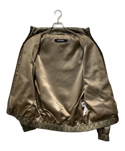 MISBIHV（ミスビヘイブ）MISBIHV (ミスビヘイブ) monogram track jacket オリーブ サイズ:Mの古着・服飾アイテム