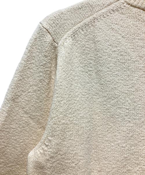 The Elder Statesman（エルダーステイツマン）The Elder Statesman (エルダーステイツマン) コットンジャガードニット アイボリー サイズ:Sの古着・服飾アイテム