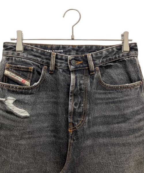DIESEL（ディーゼル）DIESEL (ディーゼル) D-RISEデニムパンツ グレー サイズ:ｗ２６ｌ３０の古着・服飾アイテム