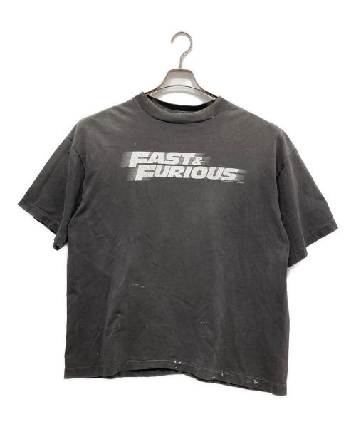 SAINT MICHAEL（セントマイケル）SAINT MICHAEL (セントマイケル) Fast＆Furious T-SHIRT グレー サイズ:XLの古着・服飾アイテム