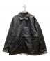 HOUSTON（ヒューストン）の古着「UNION限定 LEATHER COACH JACKET」｜ブラック