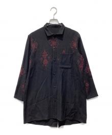 Y's（ワイズ）の古着「デザインシャツ」｜ブラック