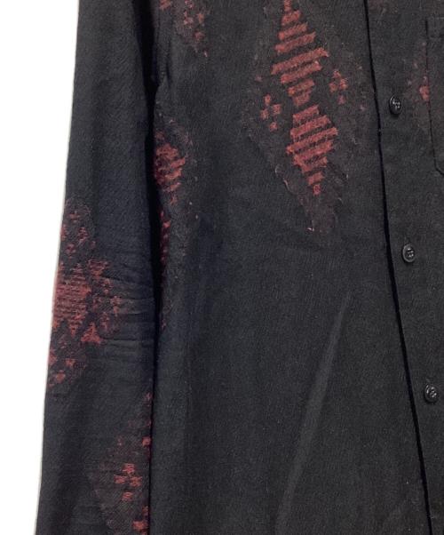 Y's（ワイズ）Y's (ワイズ) デザインシャツ ブラック サイズ:1の古着・服飾アイテム