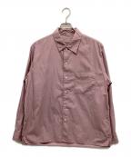 AURALEEオーラリー）の古着「WASHED FINX TWILL BOX SHIRTS」｜バイオレット