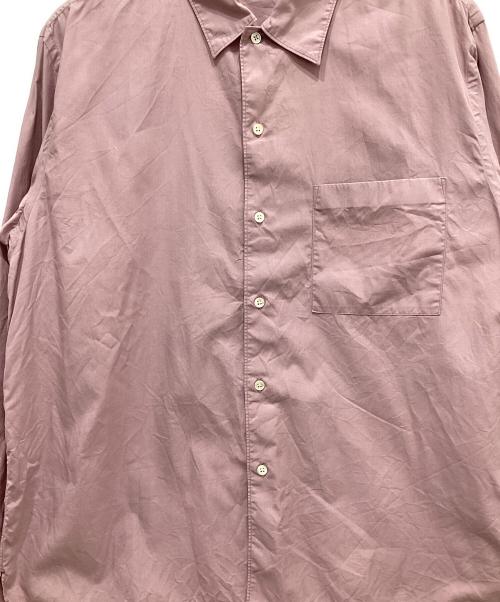 AURALEE（オーラリー）AURALEE (オーラリー) WASHED FINX TWILL BOX SHIRTS バイオレット サイズ:4の古着・服飾アイテム