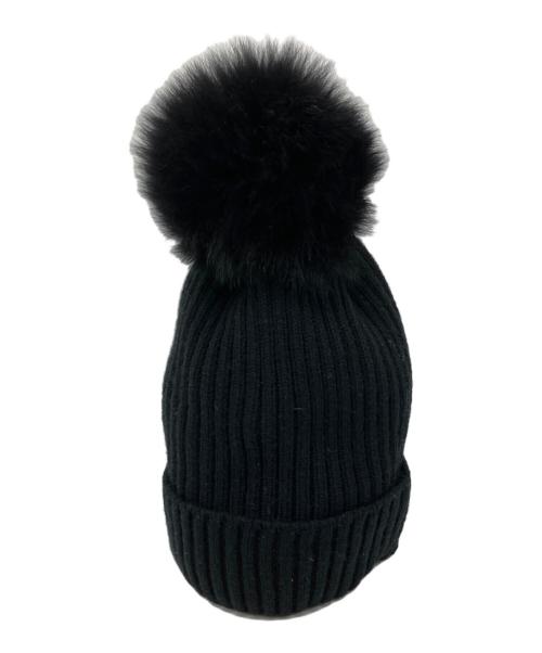 MONCLER（モンクレール）MONCLER (モンクレール) BERRETTOニットキャップ ブラック サイズ:3の古着・服飾アイテム