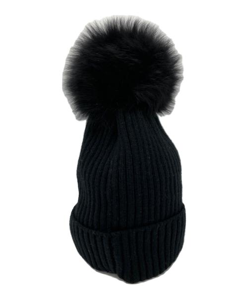 MONCLER（モンクレール）MONCLER (モンクレール) BERRETTOニットキャップ ブラック サイズ:3の古着・服飾アイテム
