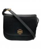 TORY BURCHトリーバーチ）の古着「BRITTEN SMALL SADDLE BAG」｜ブラック