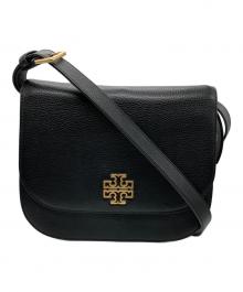 TORY BURCH（トリーバーチ）の古着「BRITTEN SMALL SADDLE BAG」｜ブラック
